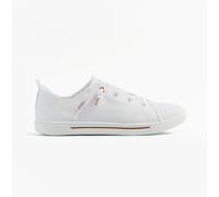 Skechers Bobs B Cute 2.0 WHT White Womens trainers 114150 in a Plain Canvas in Size 4