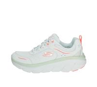 Skechers D Lux Walker 2.0 Daisy Doll Runners Womens White LTH/Cl/M Tr 5 UK