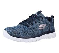 Skechers Damen Zapatillas Deportivas Mujer Graceful-Twisted Fortune Beige Low-top