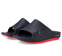 Skechers Density Premium Arch Fit Hyper Sliders Mens Pool Navy/Coral 7 UK