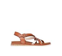 Skechers Desert Kiss Gladiator Sandal, Brown, Size 4, Women Brown