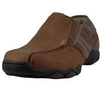 Skechers Diameter Zinroy CDB Brown Mens comfort shoes 64275 in a Plain Leather and Man-made in Size 7