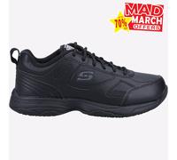 Skechers Dighton Bricelyn MEMORY FOAM Shoe Womens - Black Leather - Size UK 3