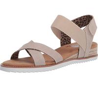 SKECHERS Womens Desert Kiss Secret Picnic Sandals Natural 7