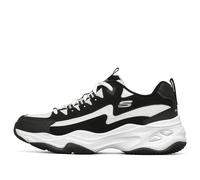 Skechers D'Lites 4.0 Low Chunky Shoes Black/White 237225-BKW 10