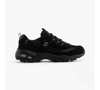 Skechers D'LITES-BIGGEST FAN Womens Lace-Up -Black