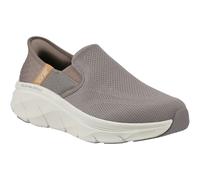Skechers Men's Hands-Free Slip-ins D'LUX Walker 2.0 Reeler Sneaker, Brown, 8 UK