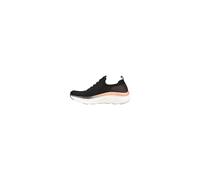 Skechers D'Lux Walker-Let It Glow Black Rose Gold 8 B (M)