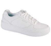 Skechers Womens Duraleather Overlay Lace Up W Air C Low Top Trainers Sneakers