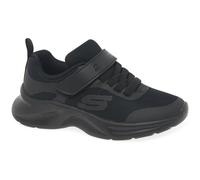 SKECHERS BOYS GIRLS TRAINERS DYNAMATIC SCHOOL SHOES JUNIOR KIDS INFANTS SPORTS