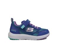 Skechers Dynamic Tread-Journey Time Blue/Lavender Children's Waterproof Trainers
