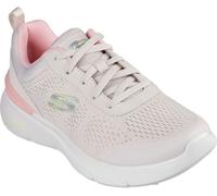 (8 UK, Natural/Pink) Skechers Womens/Ladies Dynamight 2.0 New Heights Skech-Air Trainers