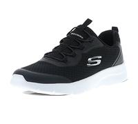 Skechers Dynamight 2.0 Social Orbit Womens Trainers Black/White 6 (39)