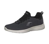 Skechers Dynamight Men's Loafer, Grey Black White, 9 UK