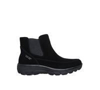 Skechers Easy Going Casual Icon Slip-ins Chelsea Suede Boot W/air-cooled Mf, Black, Size 3, Women Black