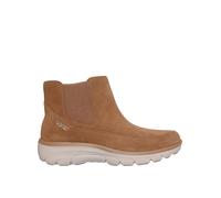Skechers Easy Going Casual Icon Slip-ins Chelsea Suede Boot W/air-cooled Mf, Brown, Size 6, Women Brown