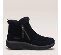 Skechers Easy Going Cool Zip! Boot BLACK SIZE 3 1/2