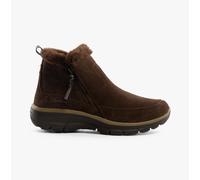 Skechers Easy Going - Cool Zip Ankle Boots Girls - Brown 5