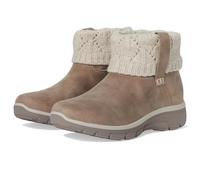 Skechers EASY GOING - COZY WEATHER 2 Womens Casual Slip-On Boots-Taupe