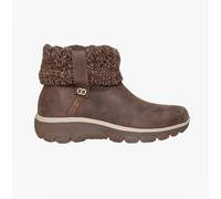 Skechers Easy Going Cozy Weather 2 Textile Women's Chocolate Winter Ankle Boots - UK 8 / EU 41 / US 11