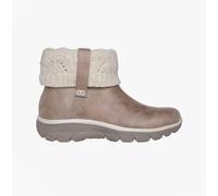 Skechers Women's Easy Going-Cozy Weather 2-Hands Free Slip-ins Ankle Boot, Taupe, 5 UK