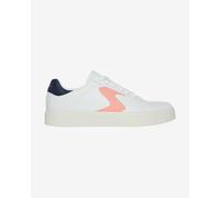 Skechers Women's Eden LX TOP Grade, White Duraleather/Navy/Pink Trim, 5.5 UK