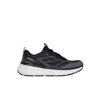 Skechers Women's Edgeride-Power Flow Sneaker, Black Knit/Lavender Trim, 3 UK