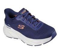 Skechers Men's Edgeride Erlson Sneaker, Navy Knit/Orange Pu, 8.5 UK