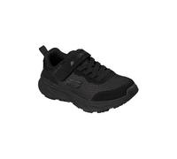 SKECHERS BOYS GIRLS TRAINERS EDGERIDGE SHOES JUNIOR KIDS STRAP SCOOL BLACK
