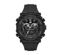Skechers El Segundo Men's Chronograph Dial Black Plastic Strap Watch