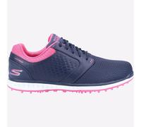 Skechers Elite 3 Grand Womens Sports Shoes Trainers, Size 3 In Navy/Pink