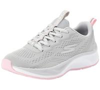 Skechers Girls Trainers, Grey Mesh/Pink Trim, 11.5 UK