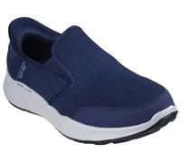Skechers Men's Equalizer 5.0 Drayze Slip-On Sneakers, Navy Mesh/Duraleather, 7 UK