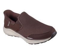 Skechers Men's Slip-ins Relaxed Fit: Equalizer 6.0 - Stoaver Sneaker in Brown, Size 8 | Textile/Synthetic, Vegan