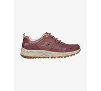 Skechers Escape Plan - Endless Pursuit Shoes Maroon Yellow Off-White Women - 39.5