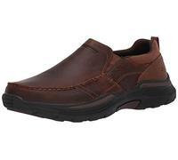 Skechers EXPENDED - SEVENO, Men's Moccasins, Brown (Dark Brown Leather Cdb), 6 UK (39.5 EU)