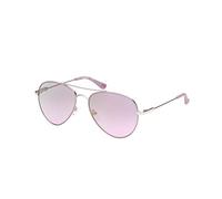 SKECHERS EYEWEAR Women’s SE6096 Sunglasses, matte lilac/gradient or mirror violet, 56