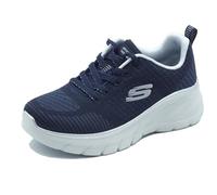(, ) Skechers Fashion Fit 2.0 Polyester Women's Navy/Silver Trainers