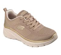 Skechers Fashion Fit 2.0 Womens Taupe/Gold Trainers - Size UK 3