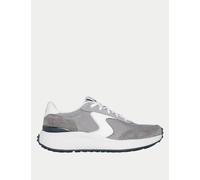 Skechers female Blvd Retro Revival Lace Up Trainers - 5 - Grey, Grey,Natural