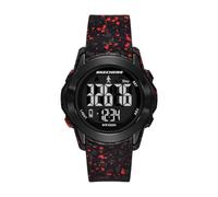 Skechers Men's Galloway Digital Black Polyurethane Watch, Black