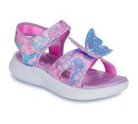 Skechers Flat sandals SANDALE LUMINEUSE JUMPSTERS BUTTERFLY BRITES in Pink 3.5