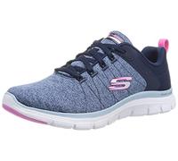 Skechers Flex Appeal 4.0 Bril Womens Trainers Navy 3 UK