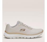 Skechers Flex Appeal 5.0 Lace Up Trainer TAUPE SIZE 3 1/2