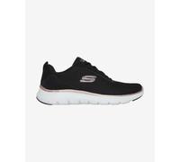 Skechers Flex Appeal 5.0 Women's, Black Mesh Rose Gold Trim, 5.5 UK