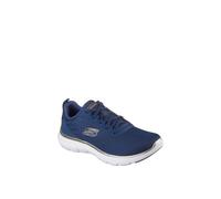 Skechers Flex Appeal 5.0 Uptake Textile Women's Navy/Gold Trainers UK 5