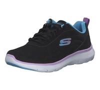 Skechers Flex Appeal 5.0 Women's, Black Mesh Multi Trim, 4 UK