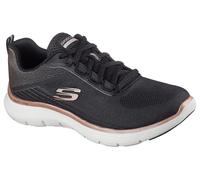 Skechers Flex Appeal 5.0 Women's Low-Top Trainers Elegant Glow Women's Trainers, black, 6 UK