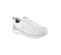 Skechers Flex Burns Agoura Mens Trainers White 10 UK