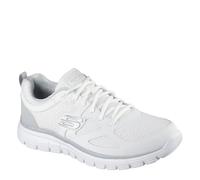 Skechers Flex Burns Agoura Mens Trainers White 8 UK